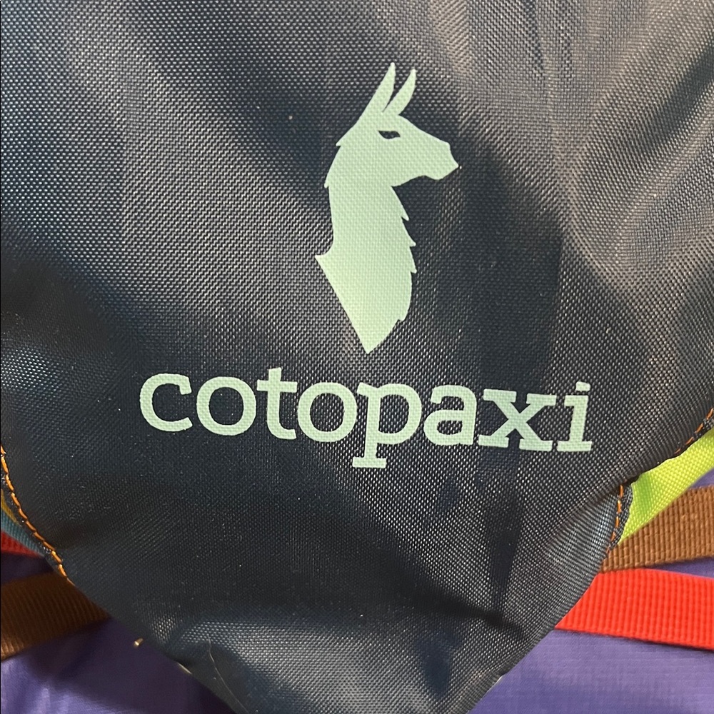 cotopaxi Multicolor Adventure Backpack in Blue, Orange, Green, Purple (NEW) - Picture 2 of 6